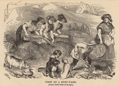 Udsigt over en støvgård af English School