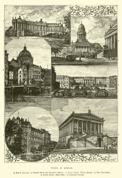 Udsigt i Berlin af English School