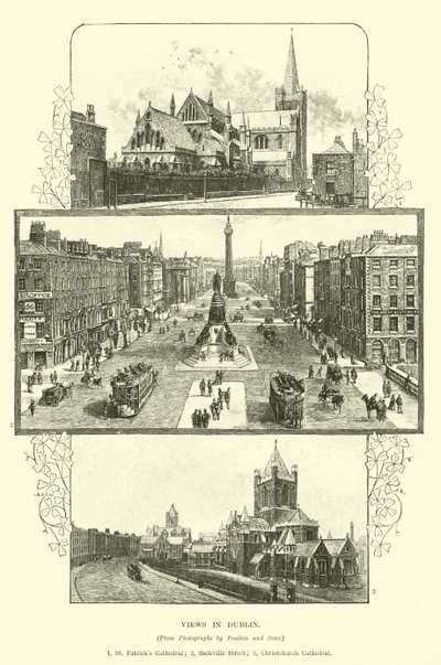 Udsigt i Dublin af English School