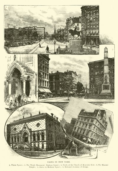 Udsigt i New York af English School