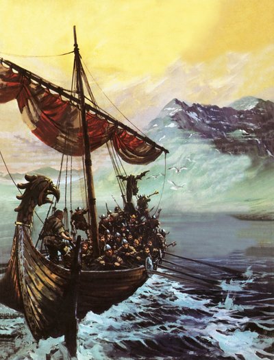 vikingeskib af English School