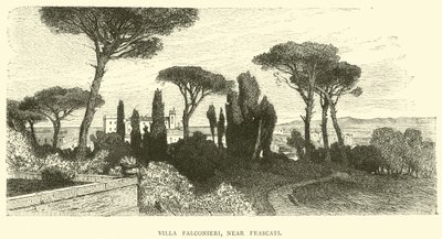 Villa Falconieri, nær Frascati af English School