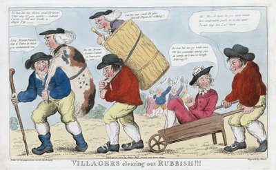 Dorfbewohner räumen Müll aus!!!, veröffentlicht 1800 von English School