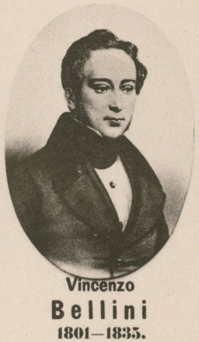 Vincenzo Bellini (dybtryk) af English School