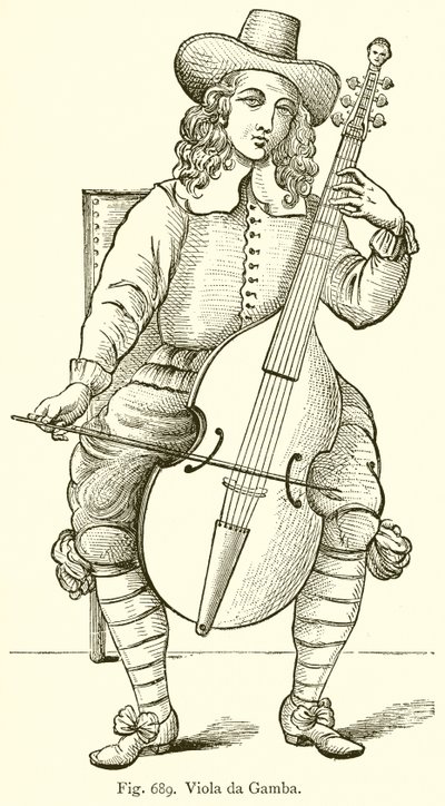 Viola da Gamba af English School