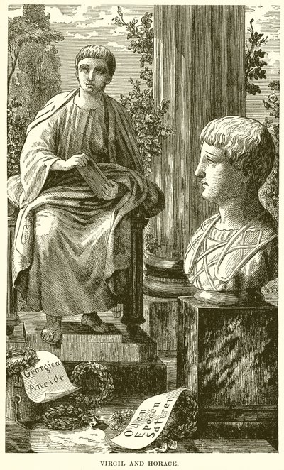 Virgil og Horace af English School