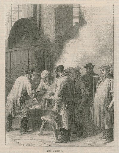 Besøg på Greenwich Hospital; Te-lavning af English School