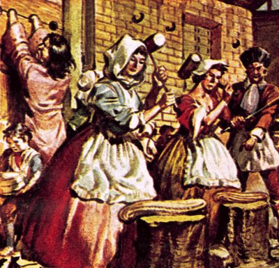 Besøg i Newgate fængsel af English School