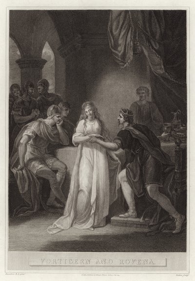 Vortigern og Rovena af English School