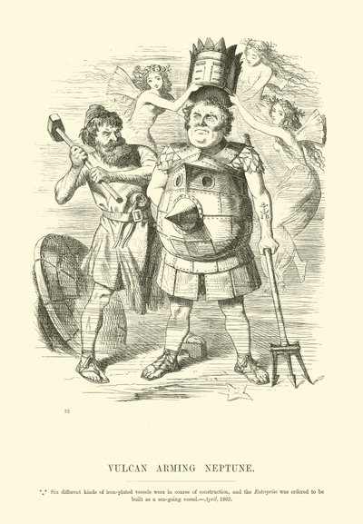 Vulcan bevæbner Neptun af English School