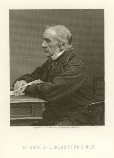 W E Gladstone af English School