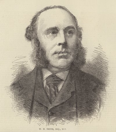 W H Smith, Esquire, MP (gravering) af English School
