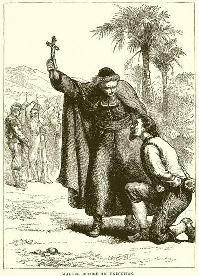 Walker før hans henrettelse af English School