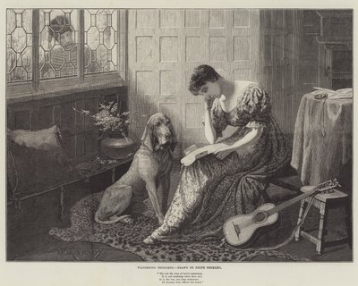 Vandrende tanker (gravering) af English School