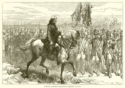 Warren Hastings gennemgår Pearses kolonner af English School