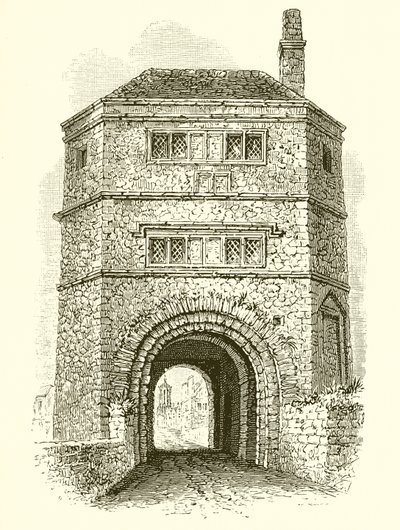 Watch-Tower på Hythe Bridge, kaldet Friar Bacons Study af English School