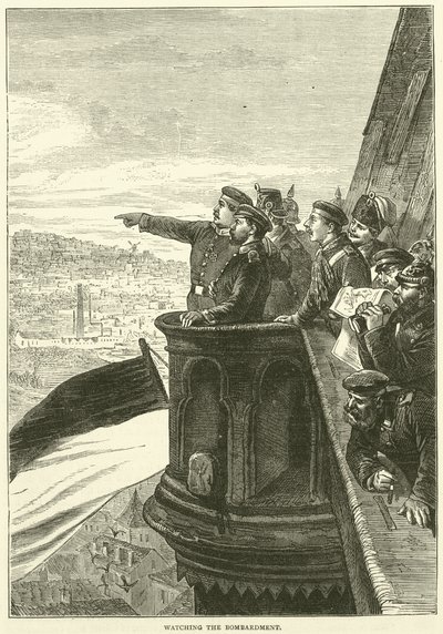 Ser bombardementet, december 1870 af English School