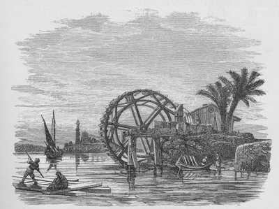 Vandhjul på Nilen af English School