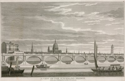 Waterloo Bridge, London af English School