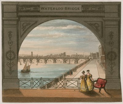 Waterloo-Brücke, London von English School