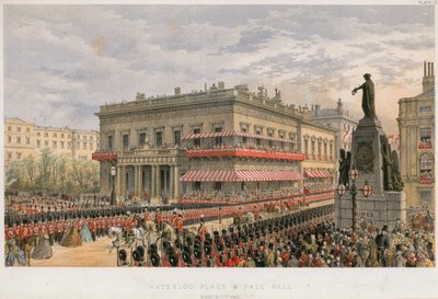 Waterloo Place og Pall Mall af English School
