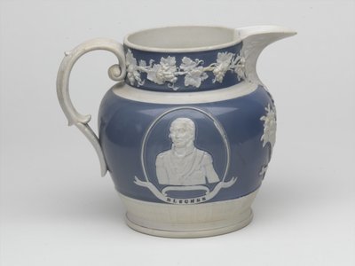 Waterloo jubilæumskande, ca. 1815 (stentøj) af English School