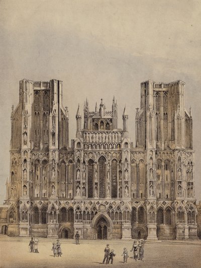 Wells Cathedral, Somerset af English School