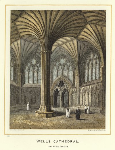 Wells Cathedral, kapitelhus af English School