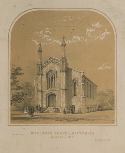 Wesleyan Chapel i Battersea af English School