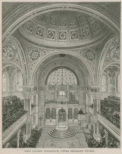 West London Synagogue, Upper Berkeley Square af English School