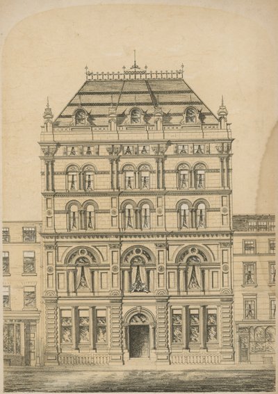 Westminster Palace Hotel af English School