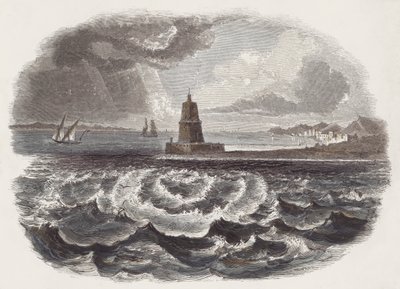 Whirlpools (farvet gravering) af English School
