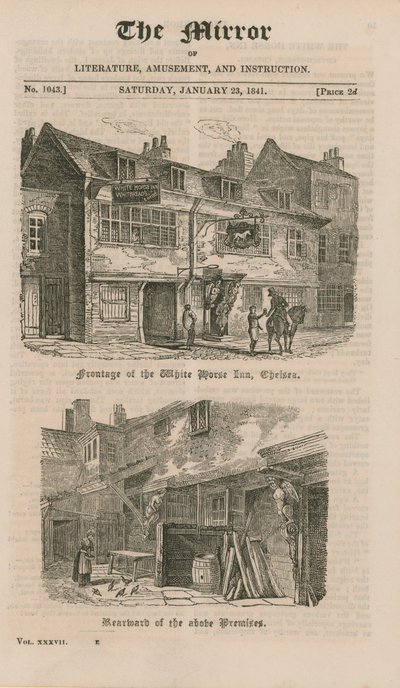 White Horse Inn af English School