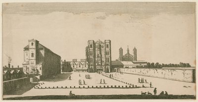 Whitehall i det 17. århundrede af English School