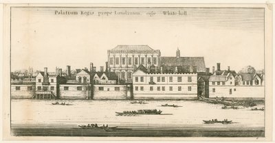 Whitehall palace af English School