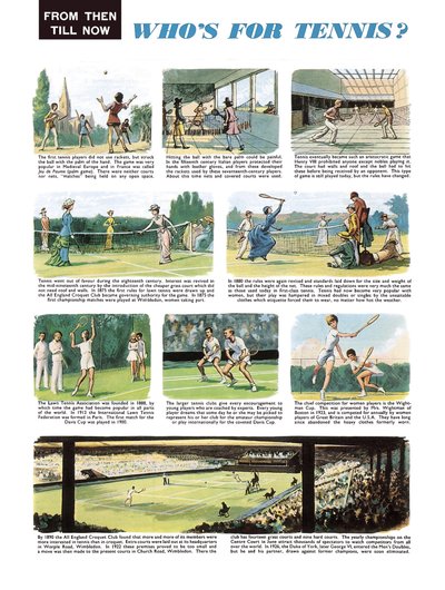 Hvem er til tennis af English School