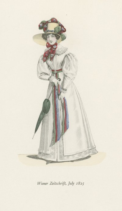 Vienna Magazine, juli 1825 af English School