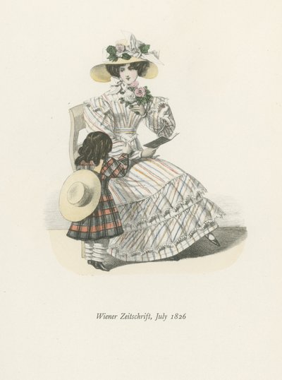 Vienna Magazine, juli 1826 af English School