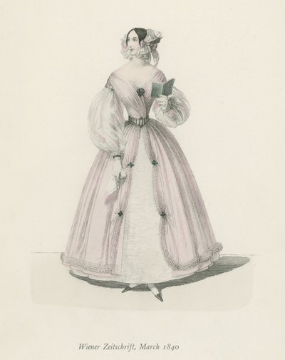 Vienna Magazine, marts 1840 af English School
