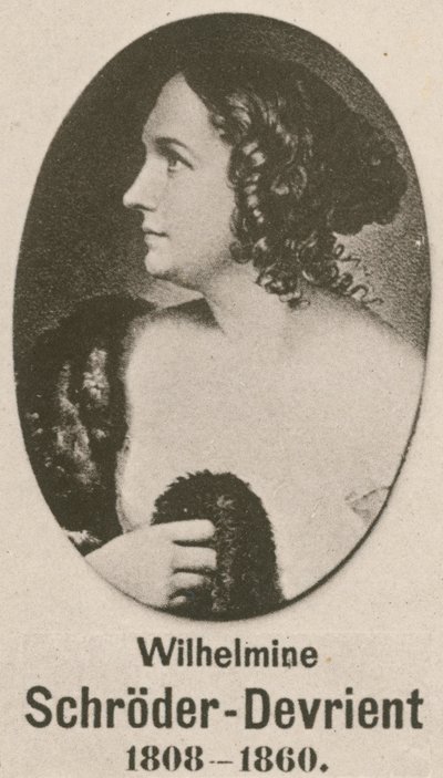 Wilhelmine Schroder-Devrient von English School