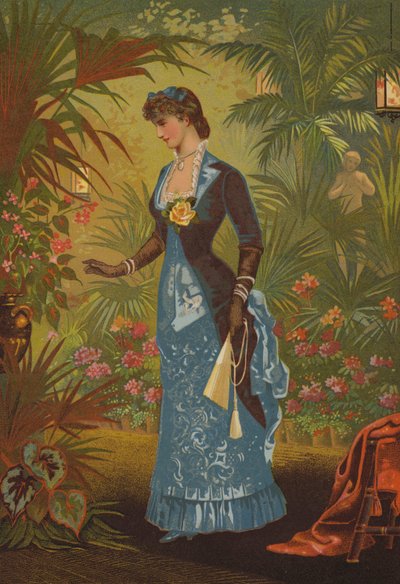 Vil han komme (chromolitho) af English School