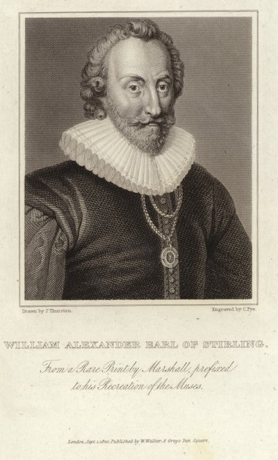 William Alexander, 1. jarl af Stirling (ca. 1570 - 12. september 1640) af English School