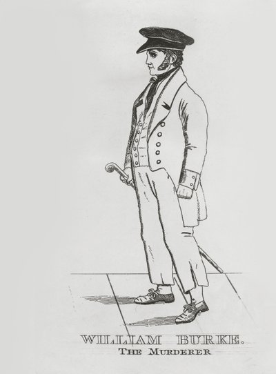 William Burke, ca. 1829 (radering) af English School
