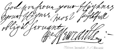 William Cavendish, D von Newcastle von English School