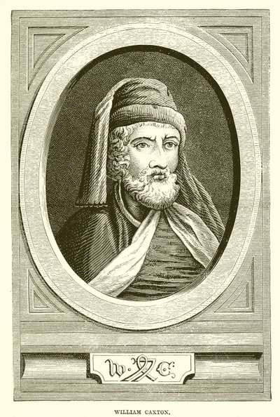 William Caxton af English School