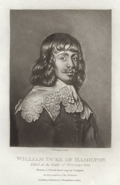 William Duke of Hamilton af English School