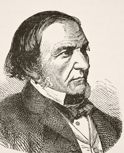 William Ewart Gladstone, fra "The National and Domestic History of England" af William Hickman Smith Aubrey (1858-1916), udgivet i London, ca. 1890. af English School
