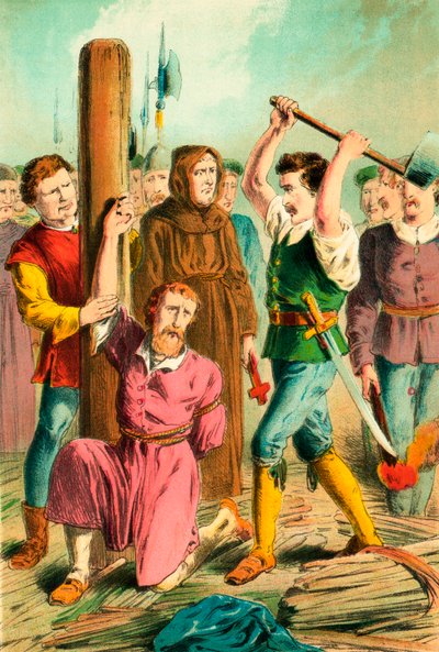William Flowers hånd slog af af English School