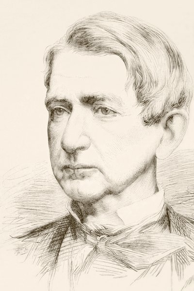 William Henry Seward, Sr. (litho) af English School