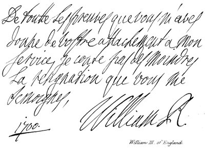 Vilhelm III af England af English School